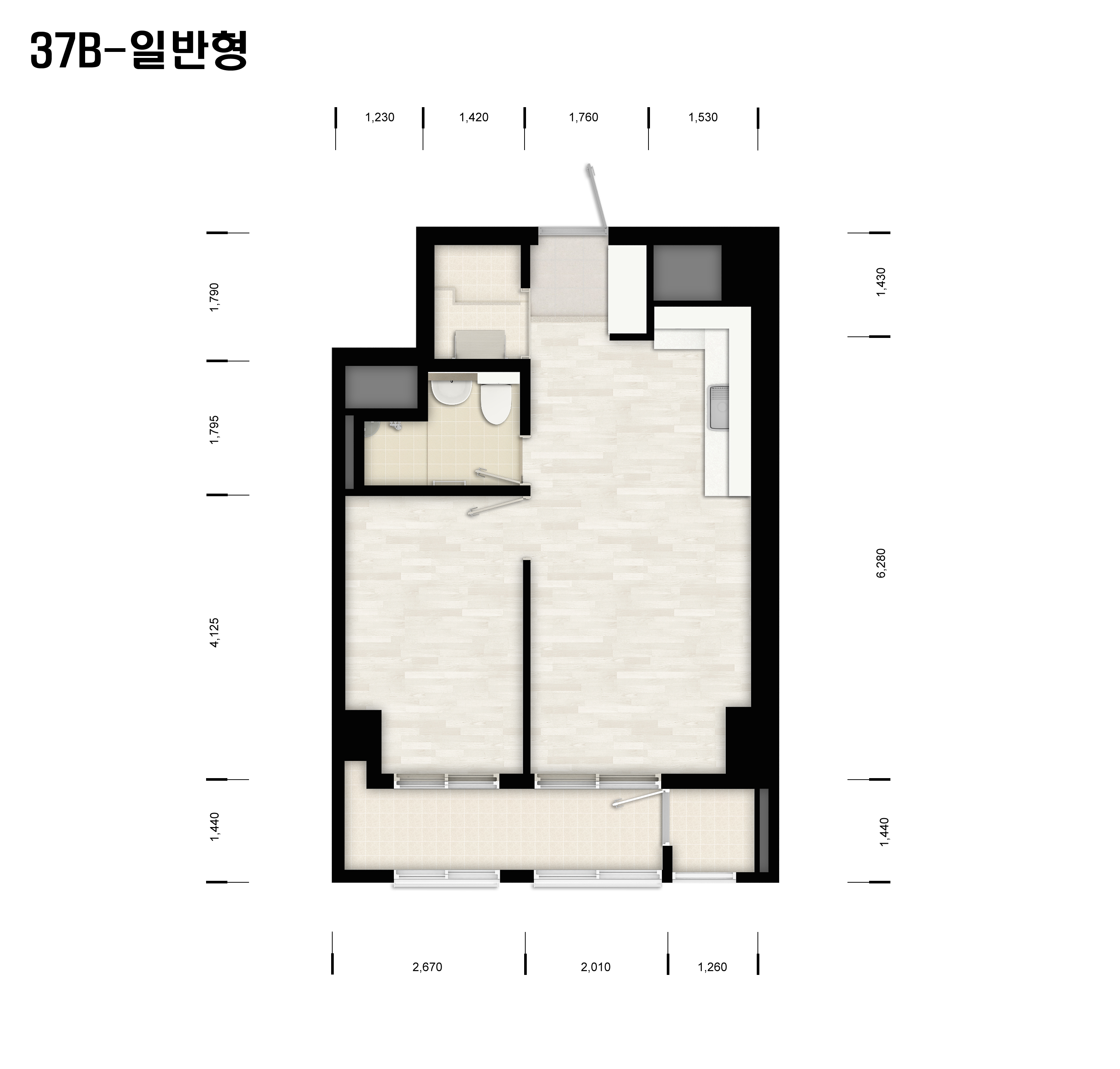 37B 평면도