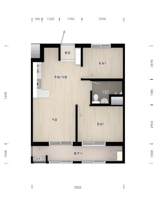 46A 평면도